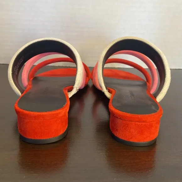 Rebecca Minkoff Kade Red Suede Strapped Sandals Size 6