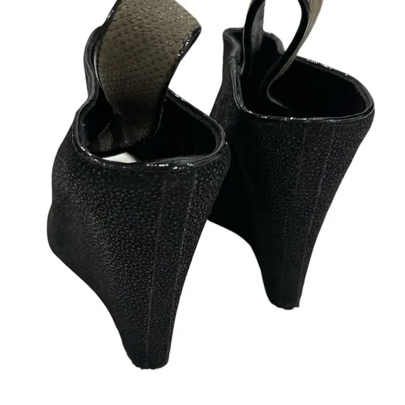 Rebecca Minkoff slingback wedge sandals