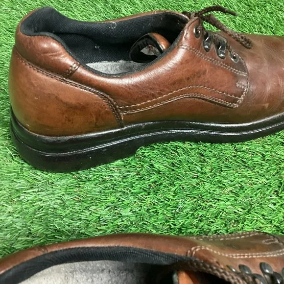 Red Wing Brown Leather Lace Up Oxford Shoes 11D