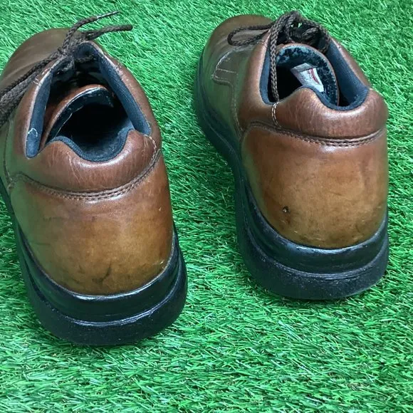 Red Wing Brown Leather Lace Up Oxford Shoes 11D