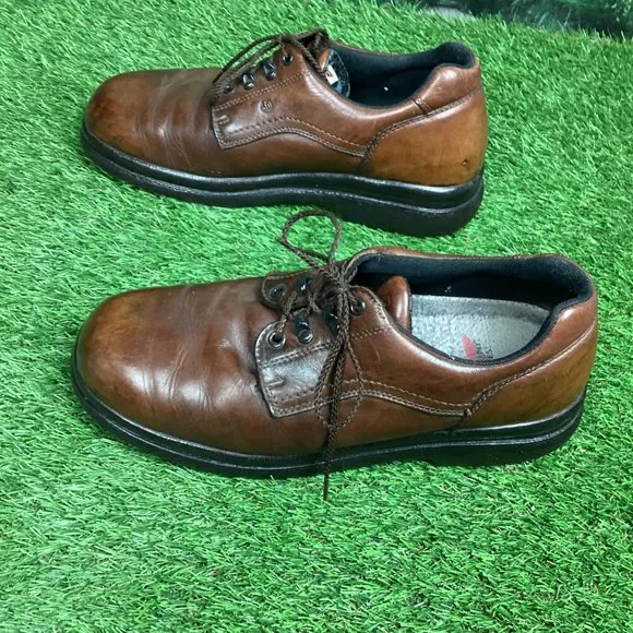Red Wing Brown Leather Lace Up Oxford Shoes 11D