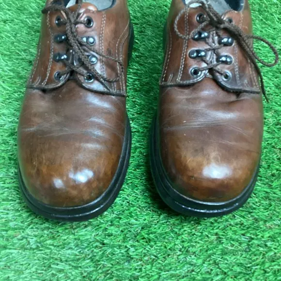 Red Wing Brown Leather Lace Up Oxford Shoes 11D