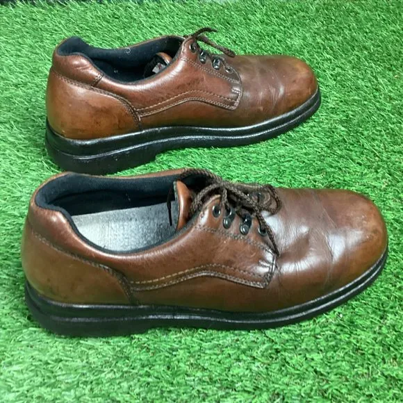 Red Wing Brown Leather Lace Up Oxford Shoes 11D
