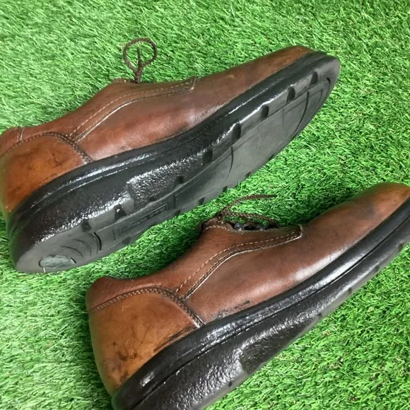 Red Wing Brown Leather Lace Up Oxford Shoes 11D