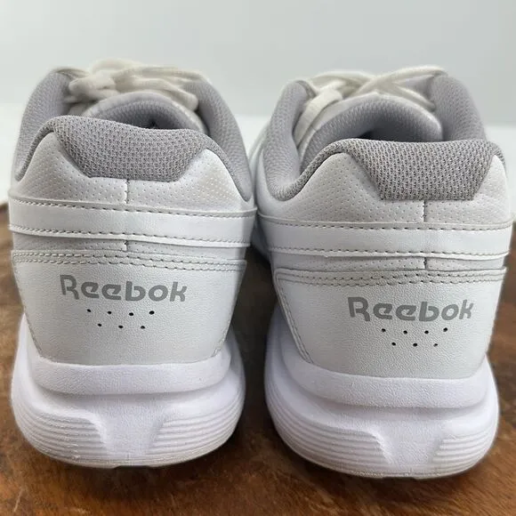 Reebok Shoes Mens 9.5 D Walk Ultra 7 Max White/Cold Grey/Collegiate Royal