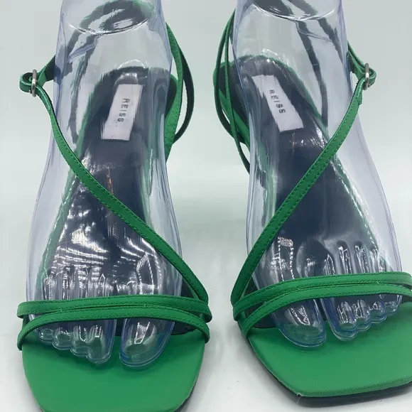 Reiss‎ Bali Mid Heel Strappy Sandals