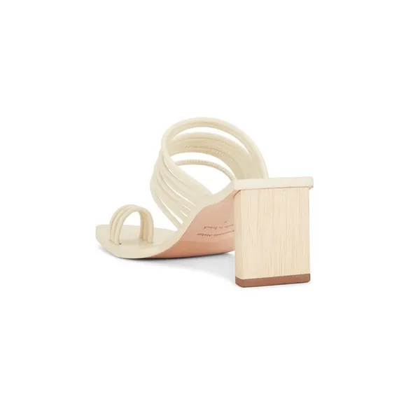Revolve A’mmonde Atelier Ivory Alessandra Block Heel Sandal Women’s size 8