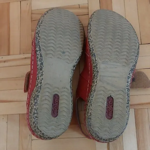 Rieker antistress D  leather sandals size 38