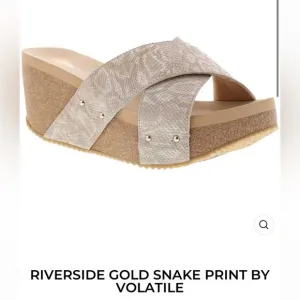 RIVERSIDE SNAKE PRINT BY VOLATILE, Sz 9 NIB (2 colors available)