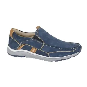 Roamers Mens Nubuck Superlight Casual Shoes / Navy