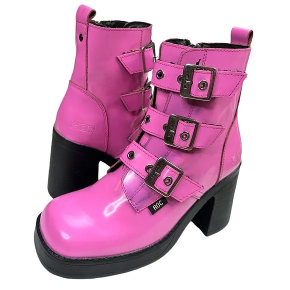 ROC Boots Australia Indigo Boots - Barbie Pink - EU 38