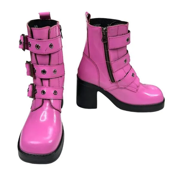 ROC Boots Australia Indigo Boots - Barbie Pink - EU 38