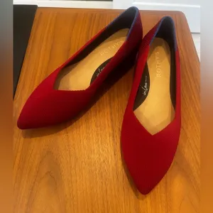 Rothy’s The High Point Red Pumps (Size 6)