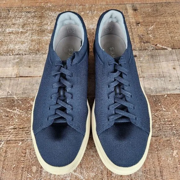 Rothys The RS02 Sneaker Men's 9.5‎ Wmn's 11 Navy Blue Comfort Laces Casual Shoes