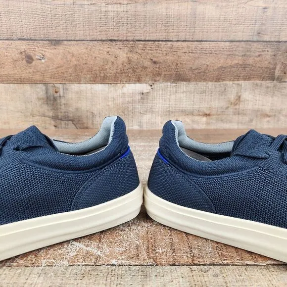 Rothys The RS02 Sneaker Men's 9.5‎ Wmn's 11 Navy Blue Comfort Laces Casual Shoes