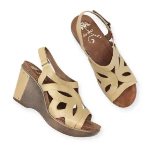 ☀️SALE☀️ NEW Dansko Felicia Antique Full Grain Leather Wedge Sandals Size: 41