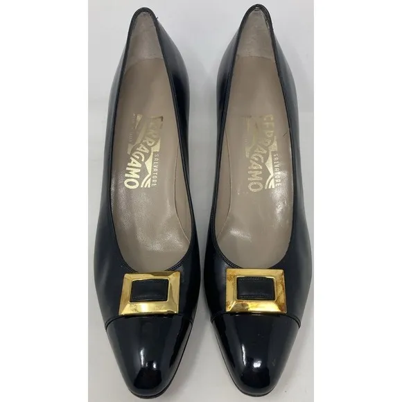 Salvatore Ferragamo Lot of 6 Pairs High Heel Shoes Women's Size 7.5 AAAA **READ