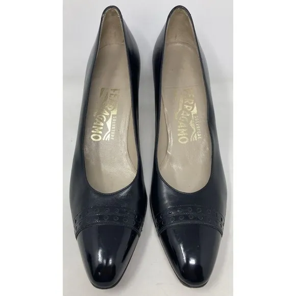 Salvatore Ferragamo Lot of 6 Pairs High Heel Shoes Women's Size 7.5 AAAA **READ