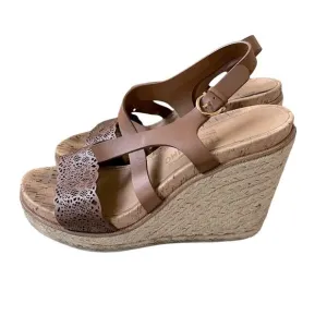 Salvatore Ferragamo Wedge Heel Sandals Shoes Women’s 9.5