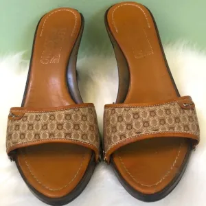 Salvatore Ferragamo Wedge Sandals Size 9