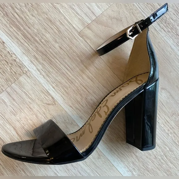 Sam Edelman Block Heel Sandals Womens 8.5m