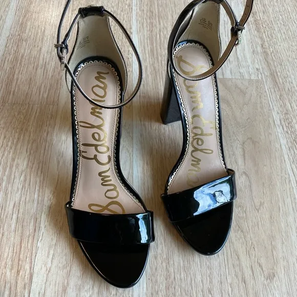Sam Edelman Block Heel Sandals Womens 8.5m