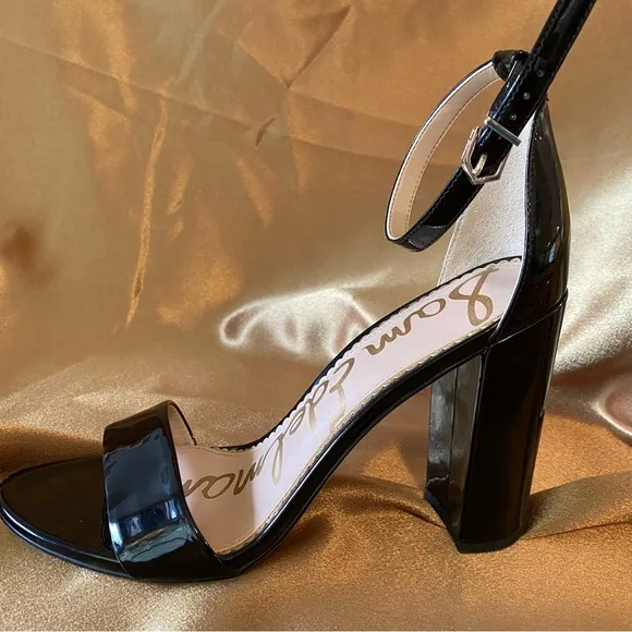 Sam Edelman Block Heel Sandals Womens 8.5m