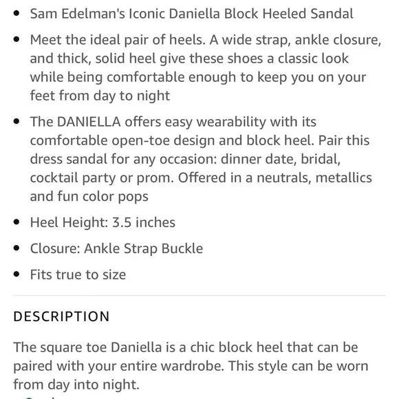 Sam Edelman Daniella black suede leather ankle block heel sandals Sz 10 1/2 new