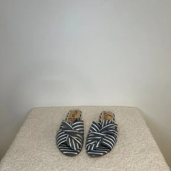 Sam Edelman | Darian Knotted Silk Slide Sandals