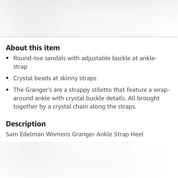 Sam Edelman granger heel sandals