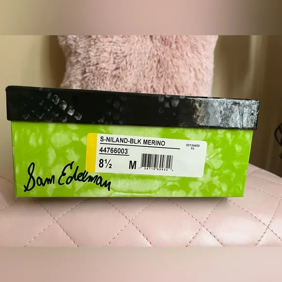 Sam Edelman NILAND BlackPlatform NWT Heels 🖤