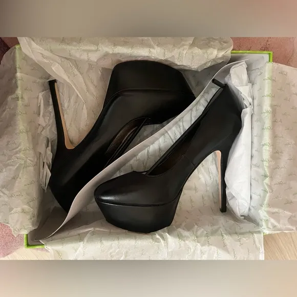 Sam Edelman NILAND BlackPlatform NWT Heels 🖤
