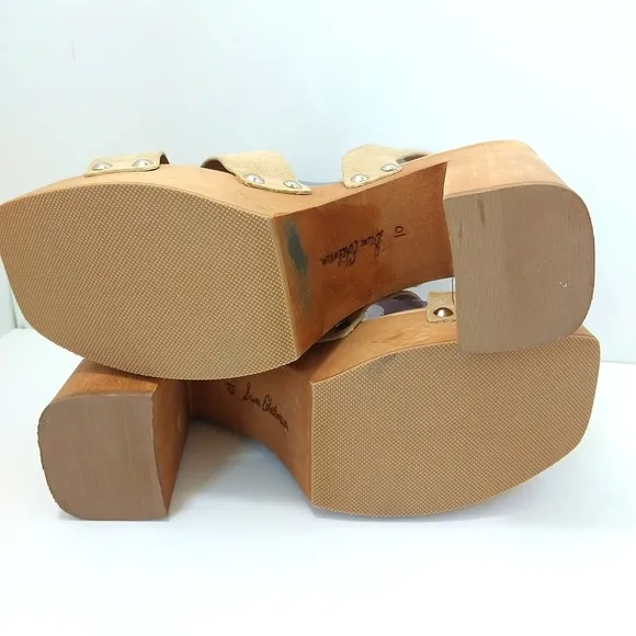 Sam Edelman Rosalind Suede Leather‎ Platform Sandals, Size 10| EUR 40