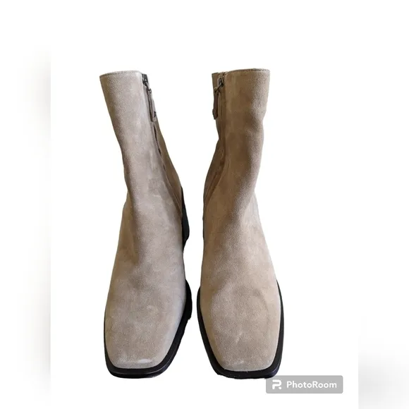 Sam Edelman Winnie suede tan boots sz 8 NWOT