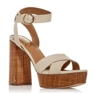 Sam Edelman Women's Nolita Platform High Block Heel Sandals