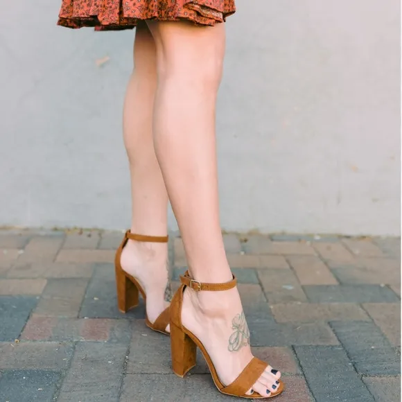 Sam Edelman Yaro Suede Block Heeled Sandals
