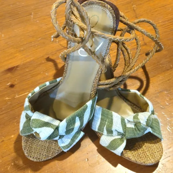 Sam Edelman Bodhi Block Heel Ankle Wrap Sandal