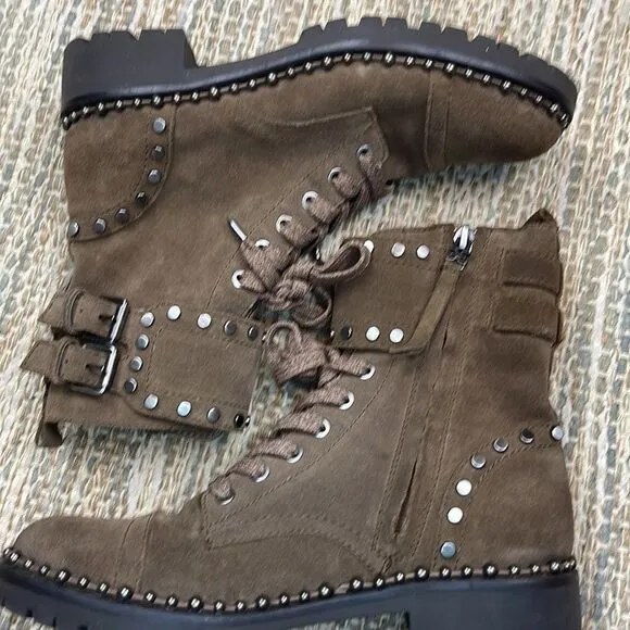Sam Edelman Jennifer Studded Combat Boots