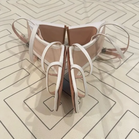 Schutz Amaia Block-Heel Strappy Slingback Sandals