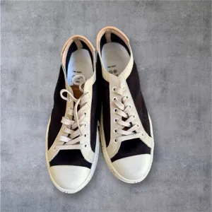SCHUTZ Black and White Womans Sneakers. Size 10.