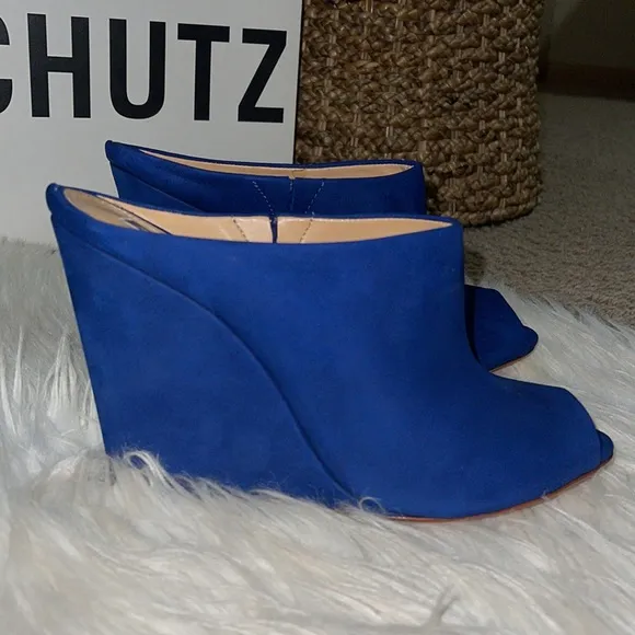 [schutz] Carmins High Heel Wedge Sandal
