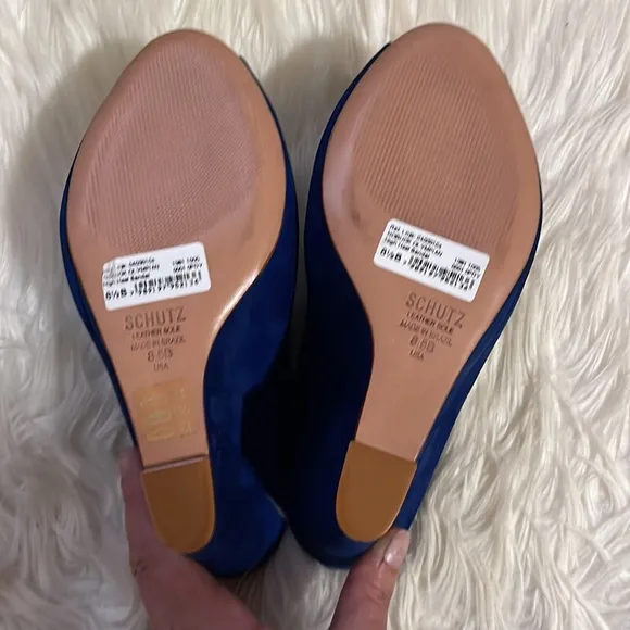 [schutz] Carmins High Heel Wedge Sandal