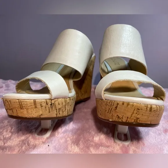SCHUTZ Cork Wedge Sandals