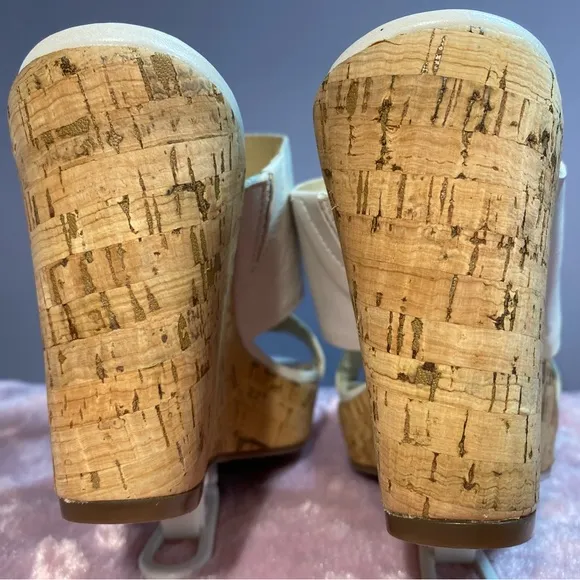 SCHUTZ Cork Wedge Sandals