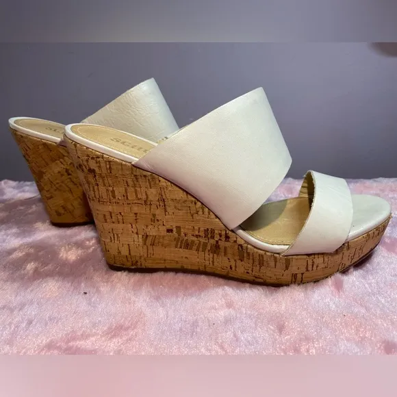 SCHUTZ Cork Wedge Sandals
