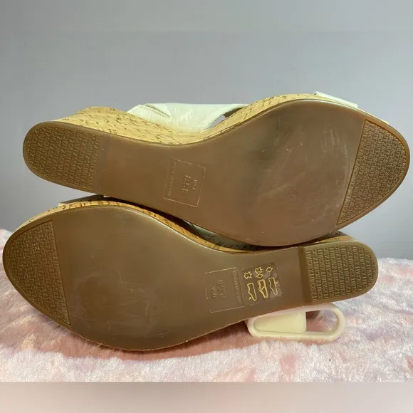 SCHUTZ Cork Wedge Sandals
