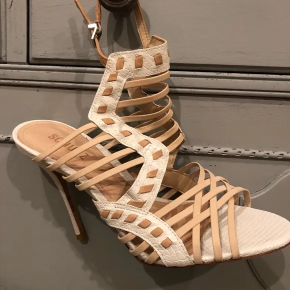 SCHUTZ ….strappy high heel sandals