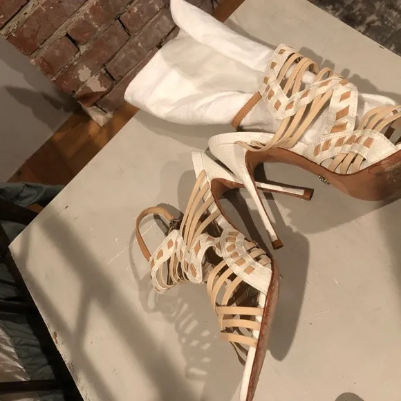 SCHUTZ ….strappy high heel sandals