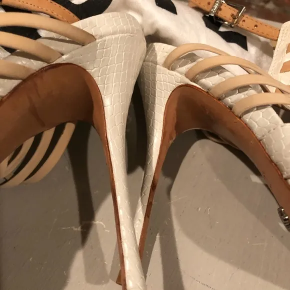 SCHUTZ ….strappy high heel sandals
