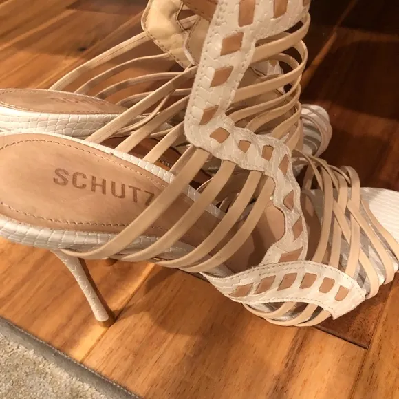 SCHUTZ ….strappy high heel sandals